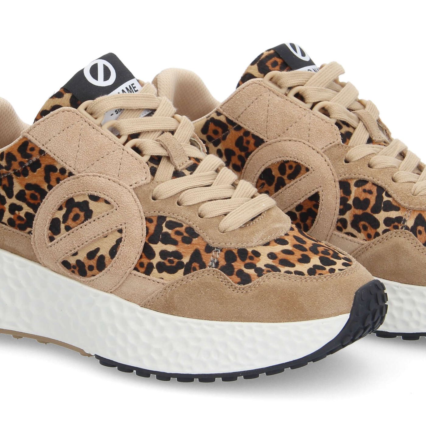 CARTER JOGGER W - SDE/PONY LEO - NOISETTE/LEOPARD